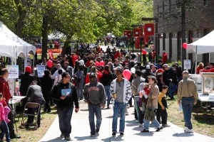 More than 75,000 people attended Rutgers Day in 2011 and 2012.